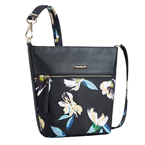 Travelon Bucket Bag, Midnight Floral, One_Size