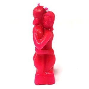 wickypicky Erotic Red Hugging Candles for Couple Love Candles to Attract Love ,Sexy Ritual Scented Candles Gifts for Women & Men