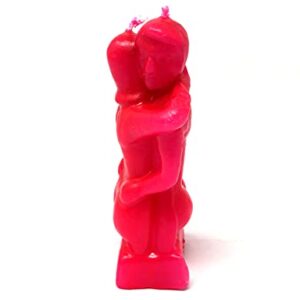 wickypicky Erotic Red Hugging Candles for Couple Love Candles to Attract Love ,Sexy Ritual Scented Candles Gifts for Women & Men