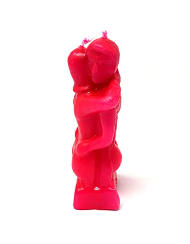 wickypicky Erotic Red Hugging Candles for Couple Love Candles to Attract Love ,Sexy Ritual Scented Candles Gifts for Women & Men