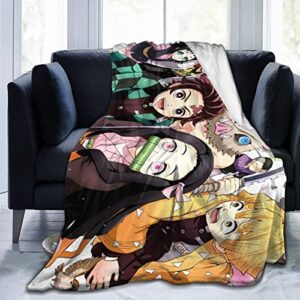 anime blanket merch ultra soft throw blanket warm bed blanket for travelling camping living room sofa bedroom decor gifts 50″x40″