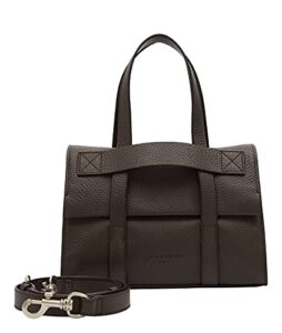 liebeskind berlin satchel medium, dark chocolate