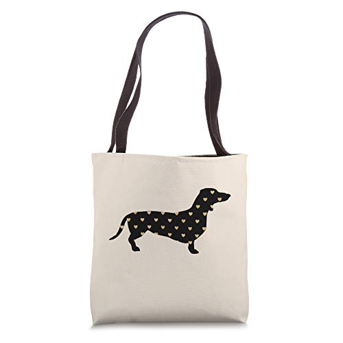 Valentine's Day Dog Owner Weenie Dachshund Lover Wiener Gift Tote Bag