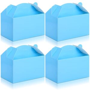 36 pieces party favor boxes candy cookies treat goodie boxes candy boxes treat cardboard gift boxes, 5.9 x 3.5 inch for kids birthday party baby shower wedding party supplies (blue)