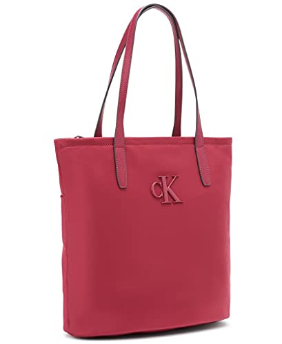 Calvin Klein Lina Nylon North/South Tote, Port