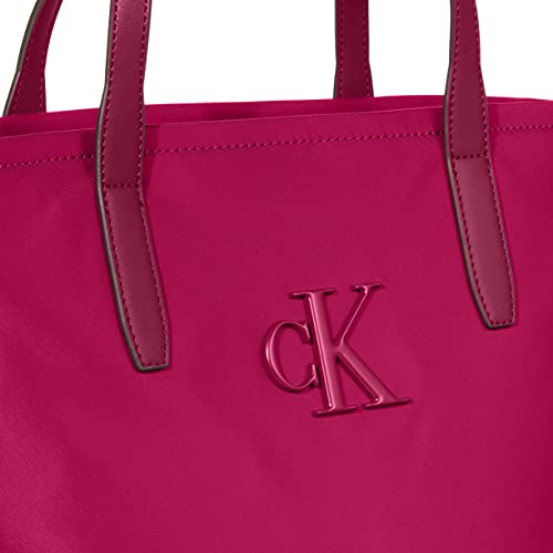 Calvin Klein Lina Nylon North/South Tote, Port