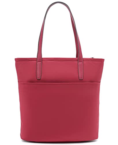 Calvin Klein Lina Nylon North/South Tote, Port