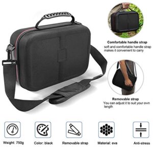 Carrying Case for Nintendo Switch Travel Case for Nintendo Switch Protective Case Compatible with Nintendo Switch Console & Joycon & Accessory with Soft Lining & Shoulder Strap