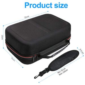 Carrying Case for Nintendo Switch Travel Case for Nintendo Switch Protective Case Compatible with Nintendo Switch Console & Joycon & Accessory with Soft Lining & Shoulder Strap