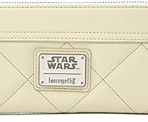 Loungefly Star Wars Princess Leia Hoth Cosplay Zip Around Wallet, Ivory, One Size