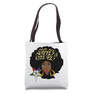 order of the eastern star oes ring diva my sister’s keeper tote bag