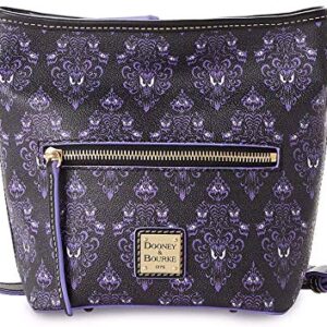 Disney Parks Exclusive - Dooney & Bourke - Crossbody Handbag Pouchette Purse - Haunted Mansion Wallpaper