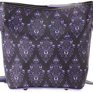 Disney Parks Exclusive - Dooney & Bourke - Crossbody Handbag Pouchette Purse - Haunted Mansion Wallpaper