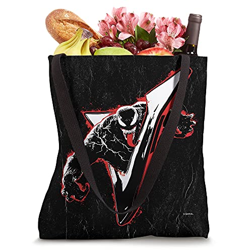 Marvel Venom: Let There Be Carnage Red and Black Tote Bag