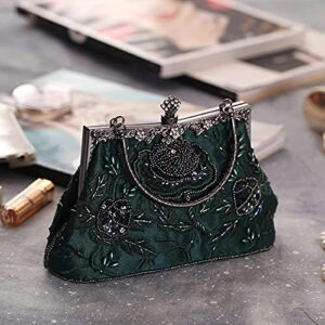 LIFEWISH Wedding Clutch Purses for Women Sequin Purse Beaded Bags