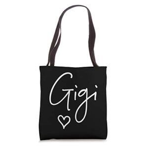 Gigi Grandma Name Women Christmas, Mother's Day, Birthday Tote Bag