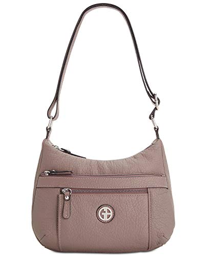 Giani Bernini Pebble Hobo Shoulder Bag - Grey