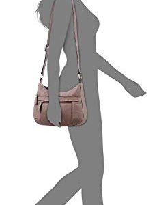 Giani Bernini Pebble Hobo Shoulder Bag - Grey