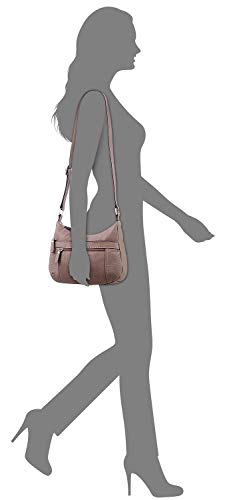 Giani Bernini Pebble Hobo Shoulder Bag - Grey