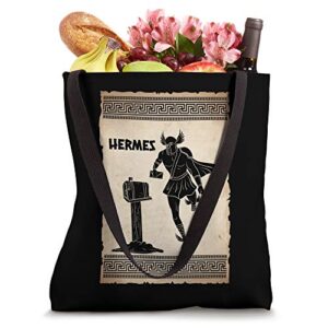 Funny Greece Mythology Hermes God Ancient Greek Gods Tote Bag