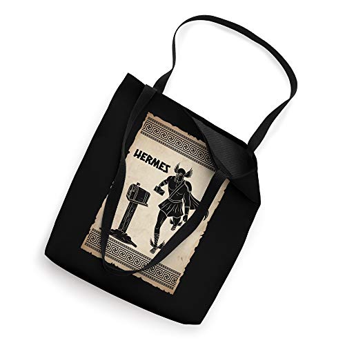 Funny Greece Mythology Hermes God Ancient Greek Gods Tote Bag