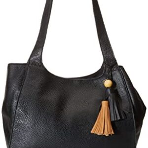 The Sak womens Huntley Leather Tote, Black, One Size US