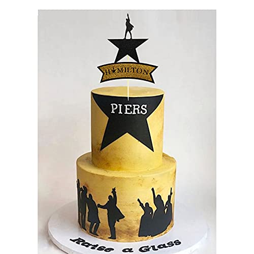 American Musical Cake Topper For Hamilton Birthday Party Decor Decorations For Kids Adults