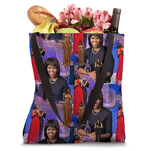 flotus Michelle Obama first lady Tote Bag