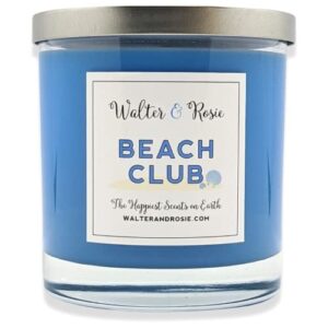 walter & rosie candle co. – beach club 11oz candle – scented candles inspired by disney scents – smell like disney resorts – the happiest scents on earth – soy blend – burns up to 40 hrs