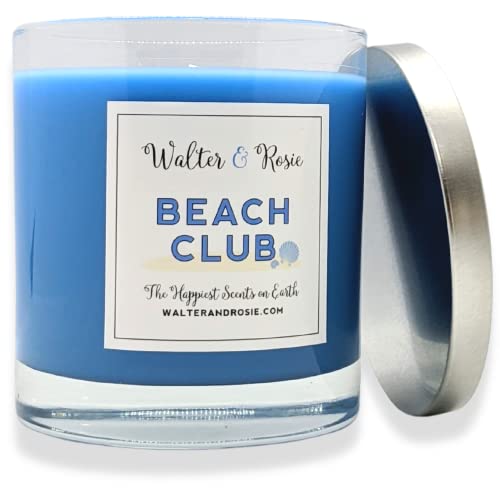 Walter & Rosie Candle Co. - Beach Club 11oz Candle - Scented Candles Inspired by Disney Scents - Smell Like Disney Resorts - The Happiest Scents on Earth - Soy Blend - Burns up to 40 Hrs