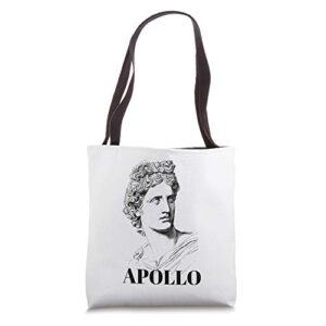 apollo greek mythology – ancient greece greek gods tote bag
