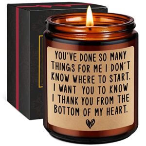 miracu scented candles – thankful gifts, thank you gifts for women, men, mom, dad, best friend, teacher – appreciation gifts, mothers day, birthday, friendship gifts for men, coworker, sister, hostess