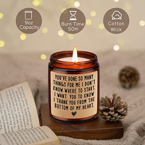 Miracu Scented Candles - Thankful Gifts, Thank You Gifts for Women, Men, Mom, Dad, Best Friend, Teacher - Appreciation Gifts, Mothers Day, Birthday, Friendship Gifts for Men, Coworker, Sister, Hostess