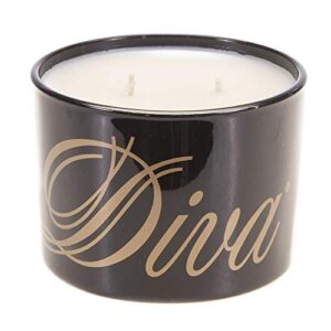 tyler diva limited edition stature mossy black 16oz scented jar candle (16 oz)