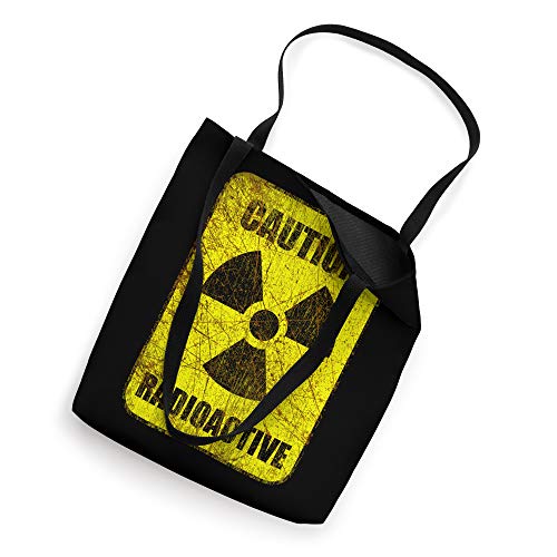 Caution Radioactive Radiation Hazard Nuclear Sign Tote Bag