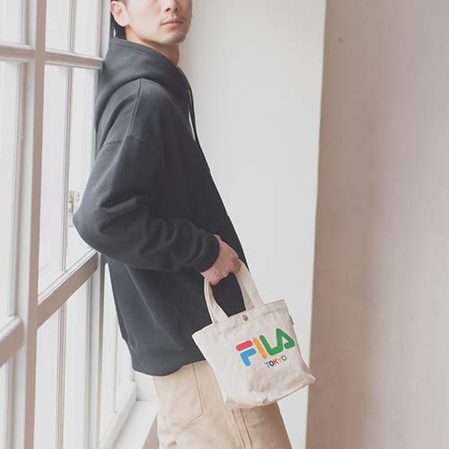 FILA(フィラ) FILA Tokyo Women Men Cotton Canvas Casual Lightweight, Multicolor (Mini)