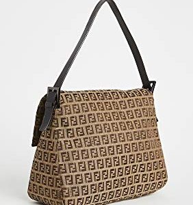 FENDI Women's Pre-Loved Mama Baguette, Zucchino, Brown, One Size