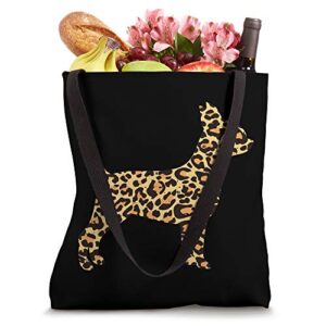 Leopard Print Chihuahua Chiwawa Dog Lover Owner Women Gift Tote Bag