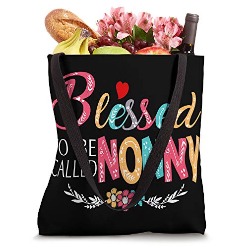 Blessed to be called Nonny Colorful-Grandma Gift Tote Bag