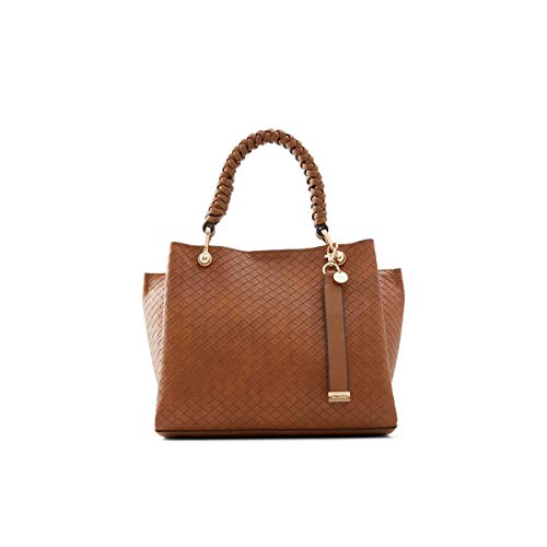 ALDO womens ALDO Women s Gloadithh Totes Bags, Cognac, Medium US