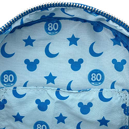 Loungefly Disney Sorcerer Mickey Mouse Womens Double Strap Shoulder Bag Purse