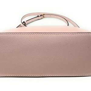 Michael Kors Jet Set Medium Crossbody Leather Handbag (POWDER BLUSH)