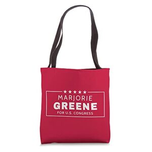 marjorie taylor greene 2022 house elections mtg georgia red tote bag