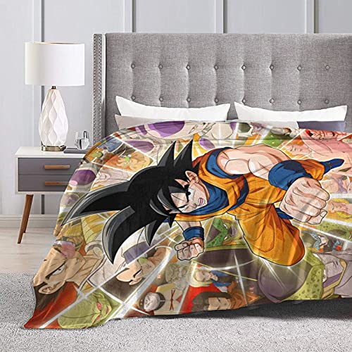 Shengdong Micro Fleece Blanket Soft and Warm Throw Blanket Digital Printed Ultra-Soft Micro Fleece Blanket (50 X40,60 X50,80 X60) Black3