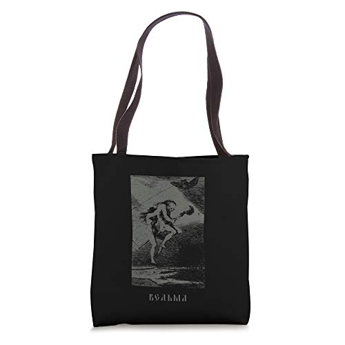 Occult Russian Witch Baba Jaga Slavic Horror Goth Vintage Tote Bag