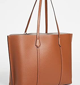 Tory Burch Women's Perry Triple Compartment Tote, Light Umber, Brown, One Size