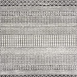 Artistic Weavers Chester Boho Moroccan Area Rug,7'10" x 11',Black