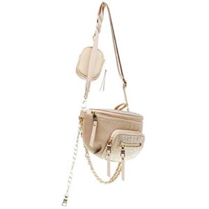 Steve Madden womens Steve Madden MAXIMA Crossbody, Blush Multi, One Size US