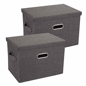 collapsible storage bins with lids – closet storage bins fabric foldable storage boxes with lid organizer containers baskets bins with cover storage organizers for closets for home bedroom office