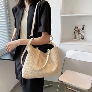 Eco-friendly Straw bag (Tan)